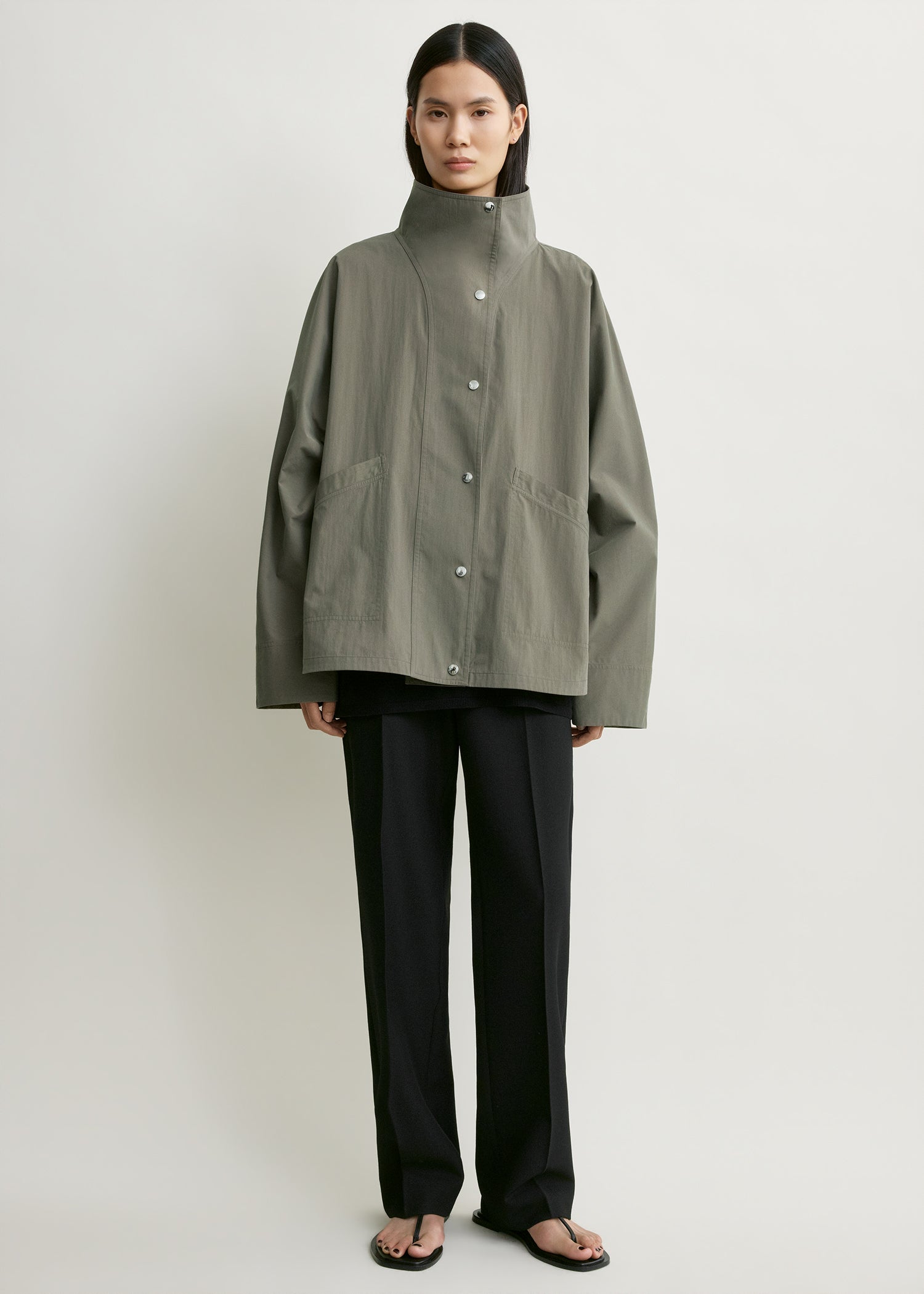Summer parachute jacket clove