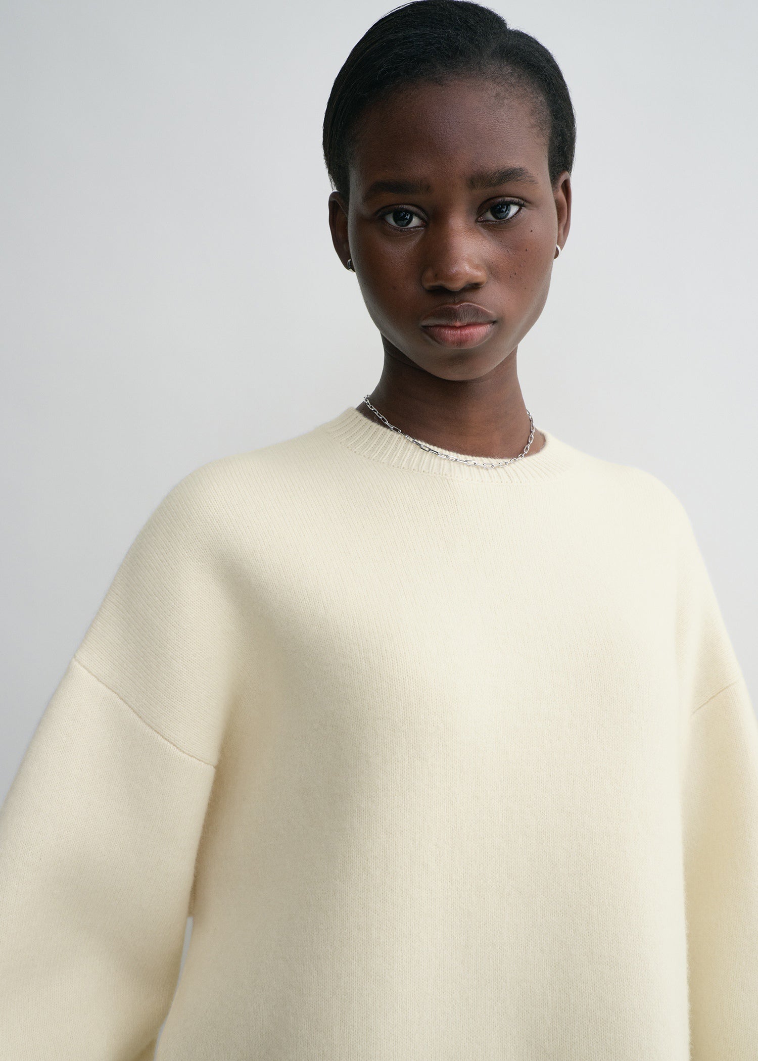 Double-knit pullover snow – TOTEME