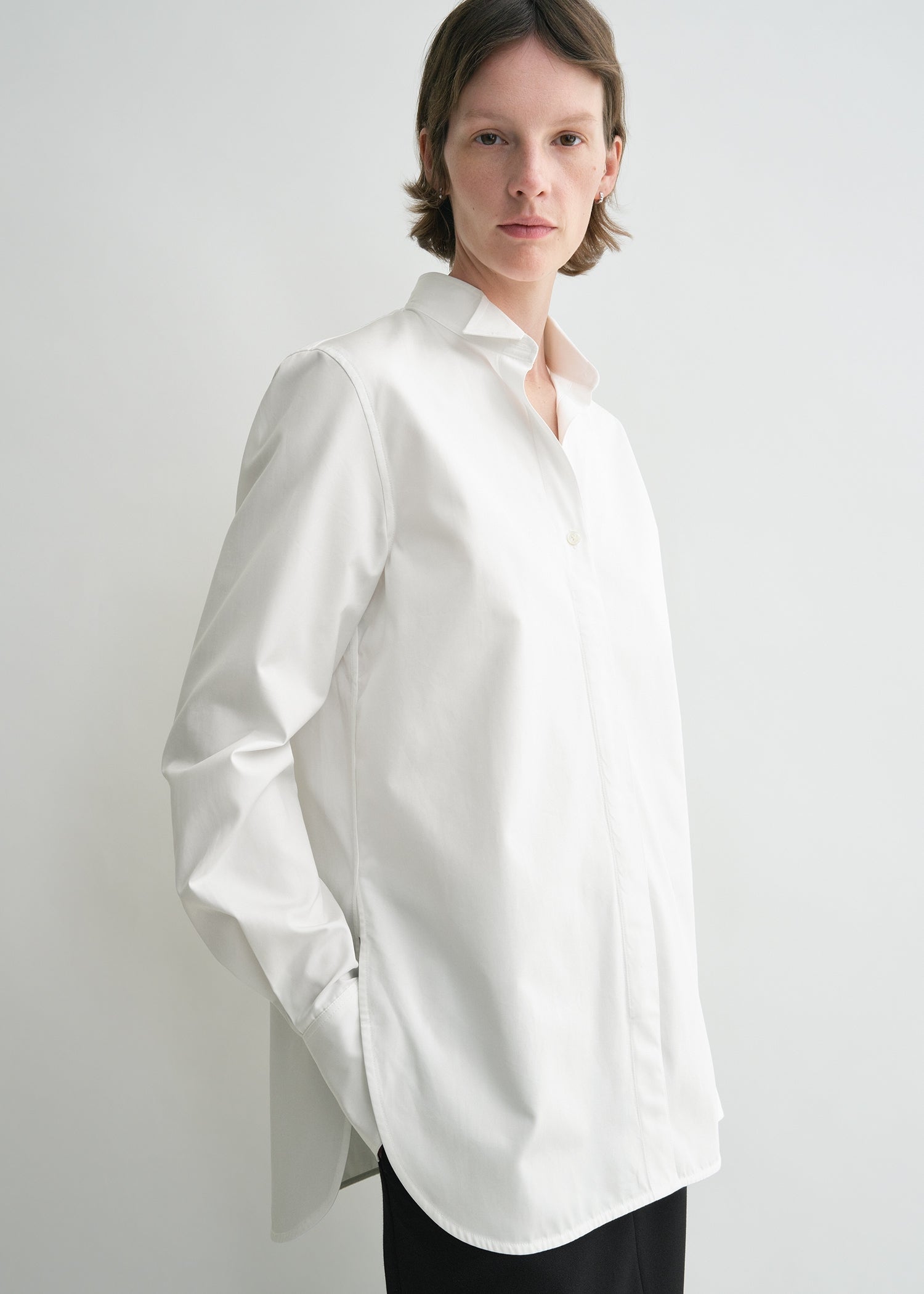 Tuxedo shirt white – TOTEME