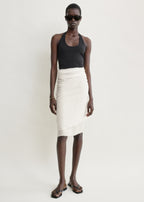 Linen sarong white