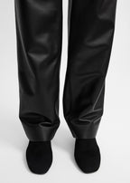 Soft suede ankle boots black