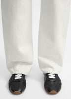 Flex nappa sneakers black