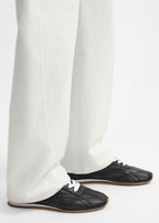 Flex nappa sneakers black