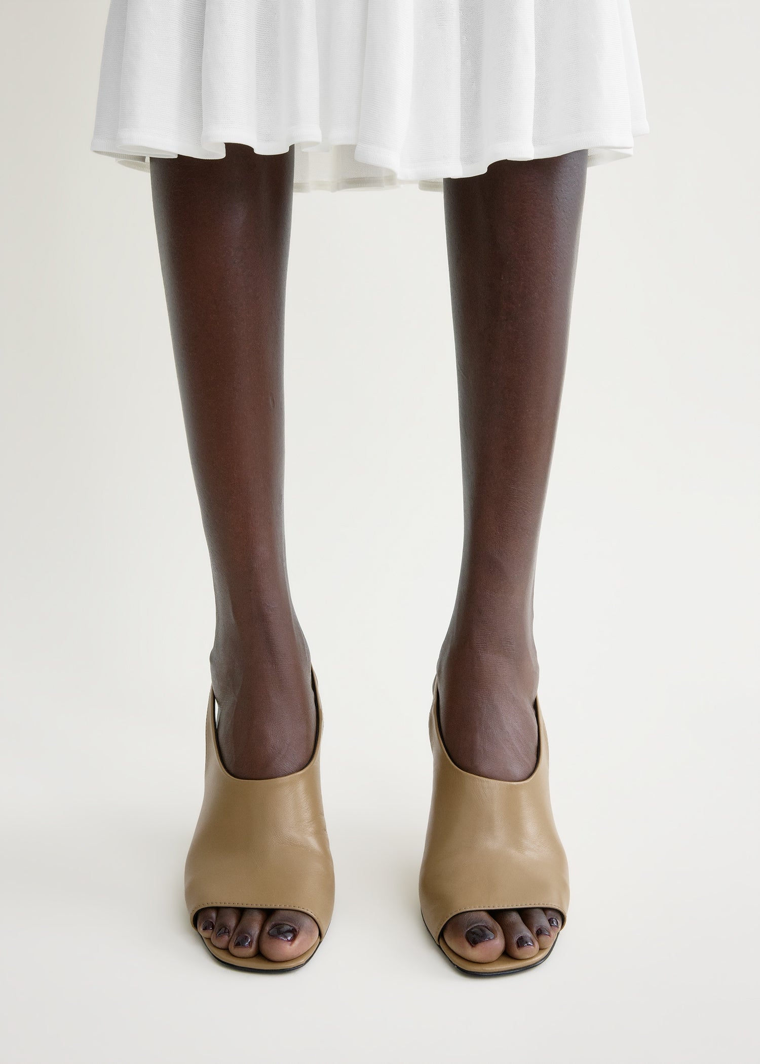 Contour nappa slingbacks desert