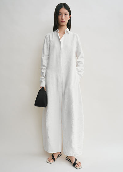 Parachute shirtdress white – TOTEME