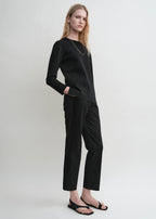 Compact knit black