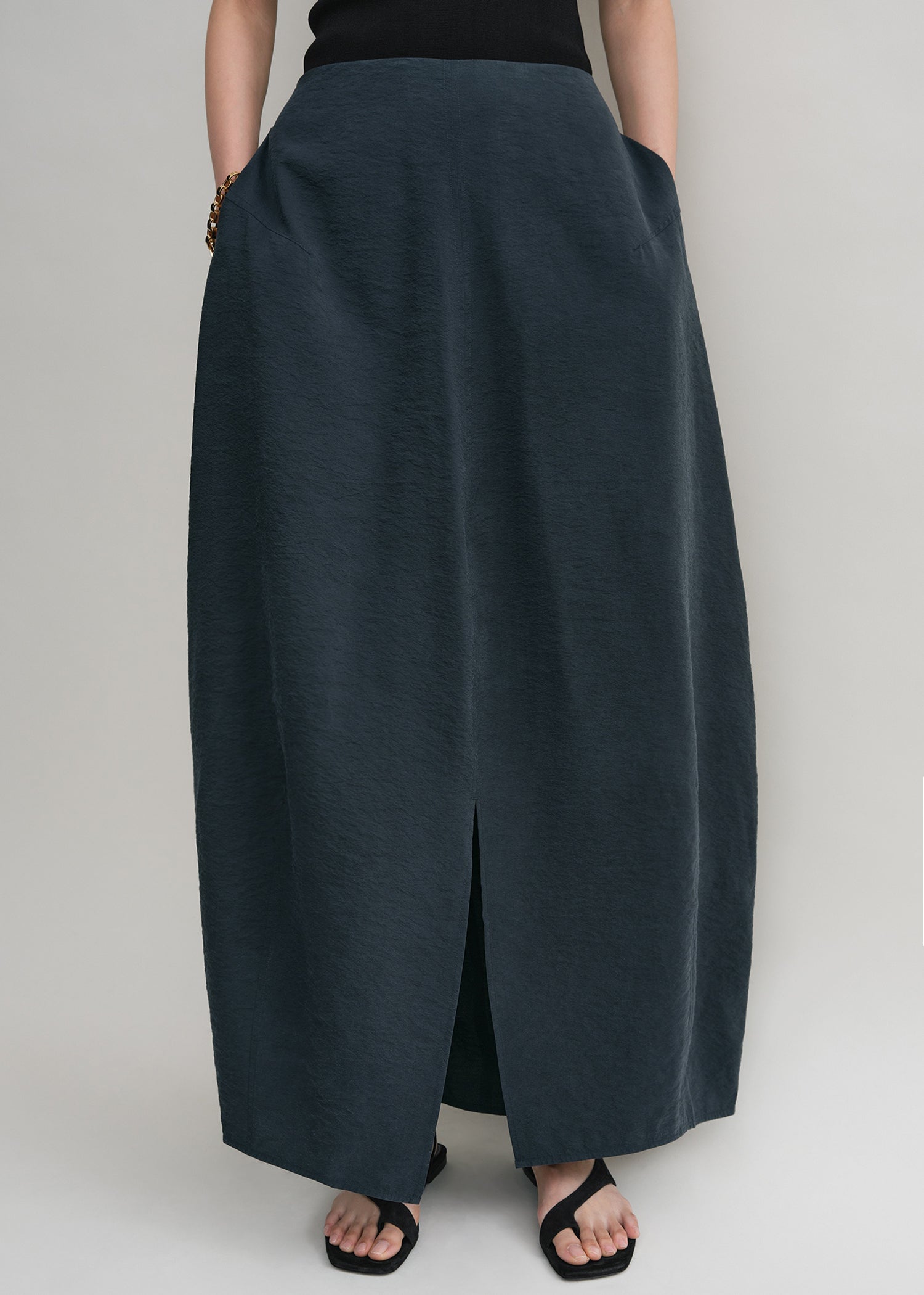 Parachute skirt nightfall – TOTEME Parachute skirt nightfall – TOTEME