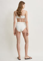 High bikini bottoms ecru
