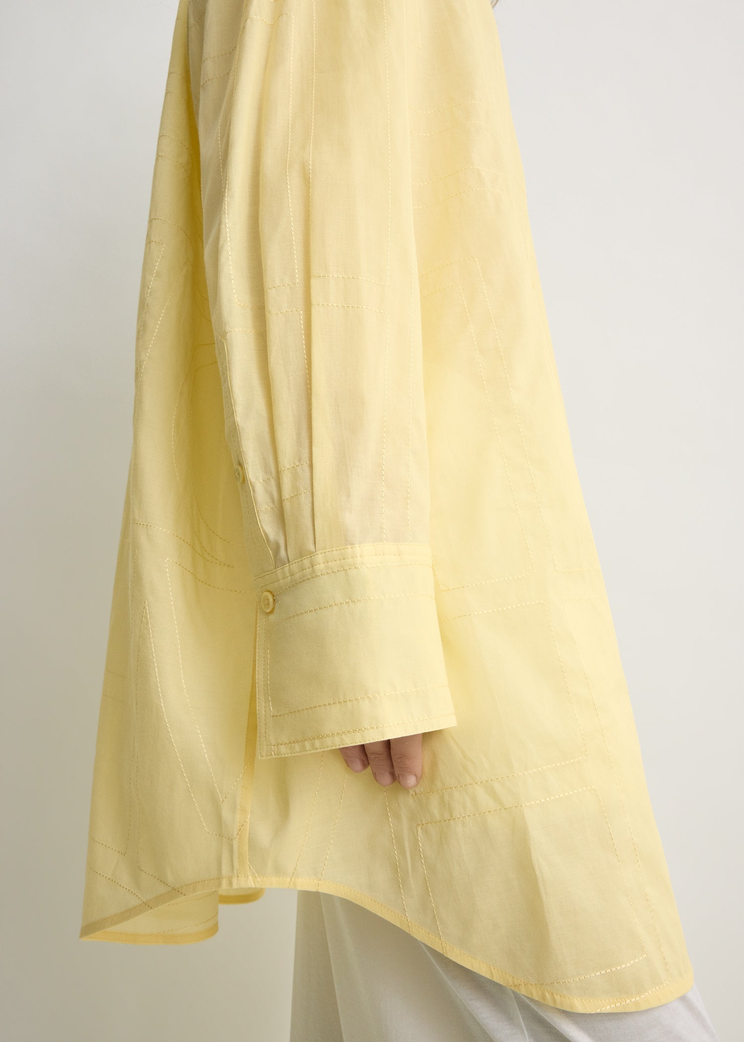 Long summer shirt buttercup