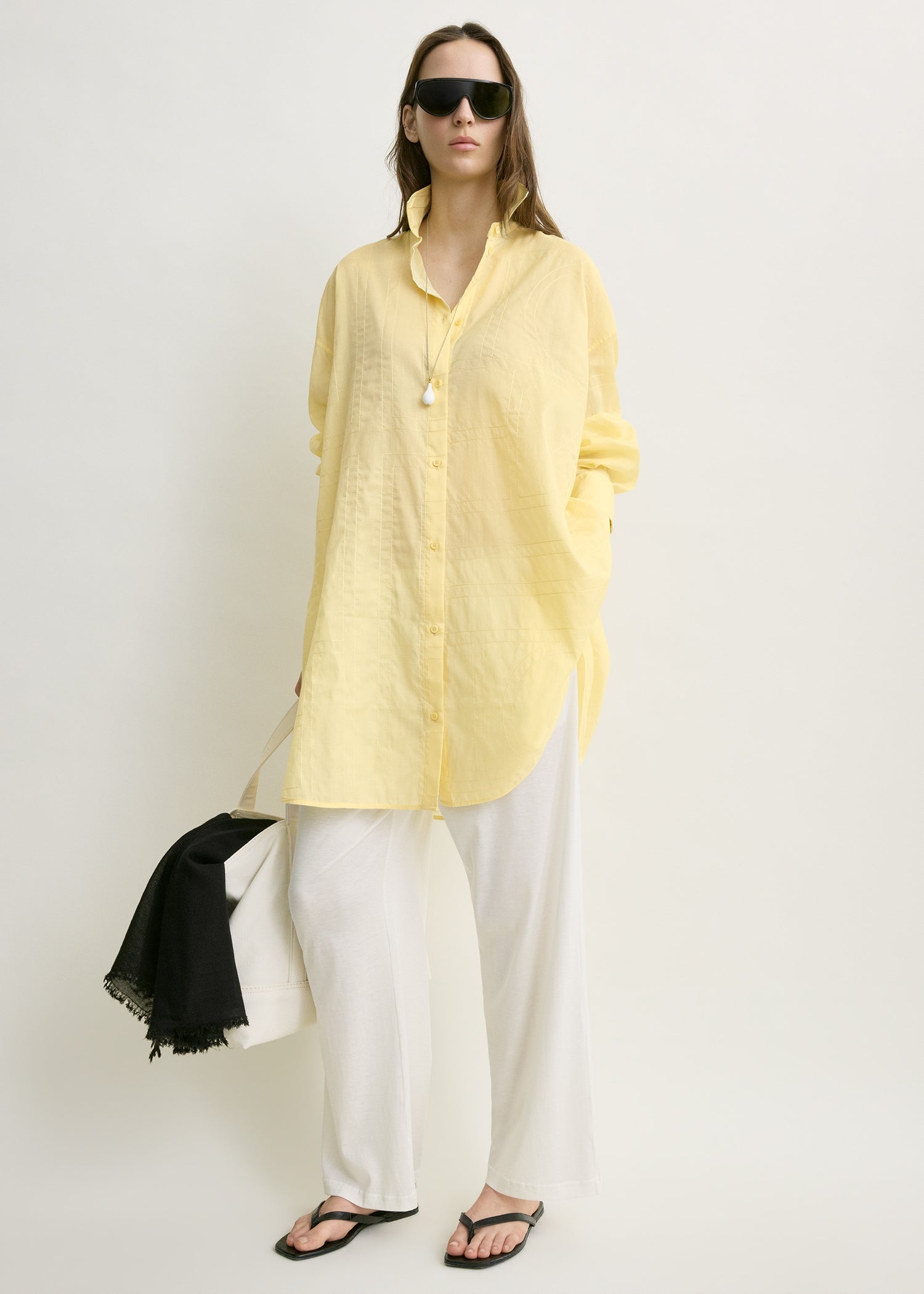 Long summer shirt buttercup
