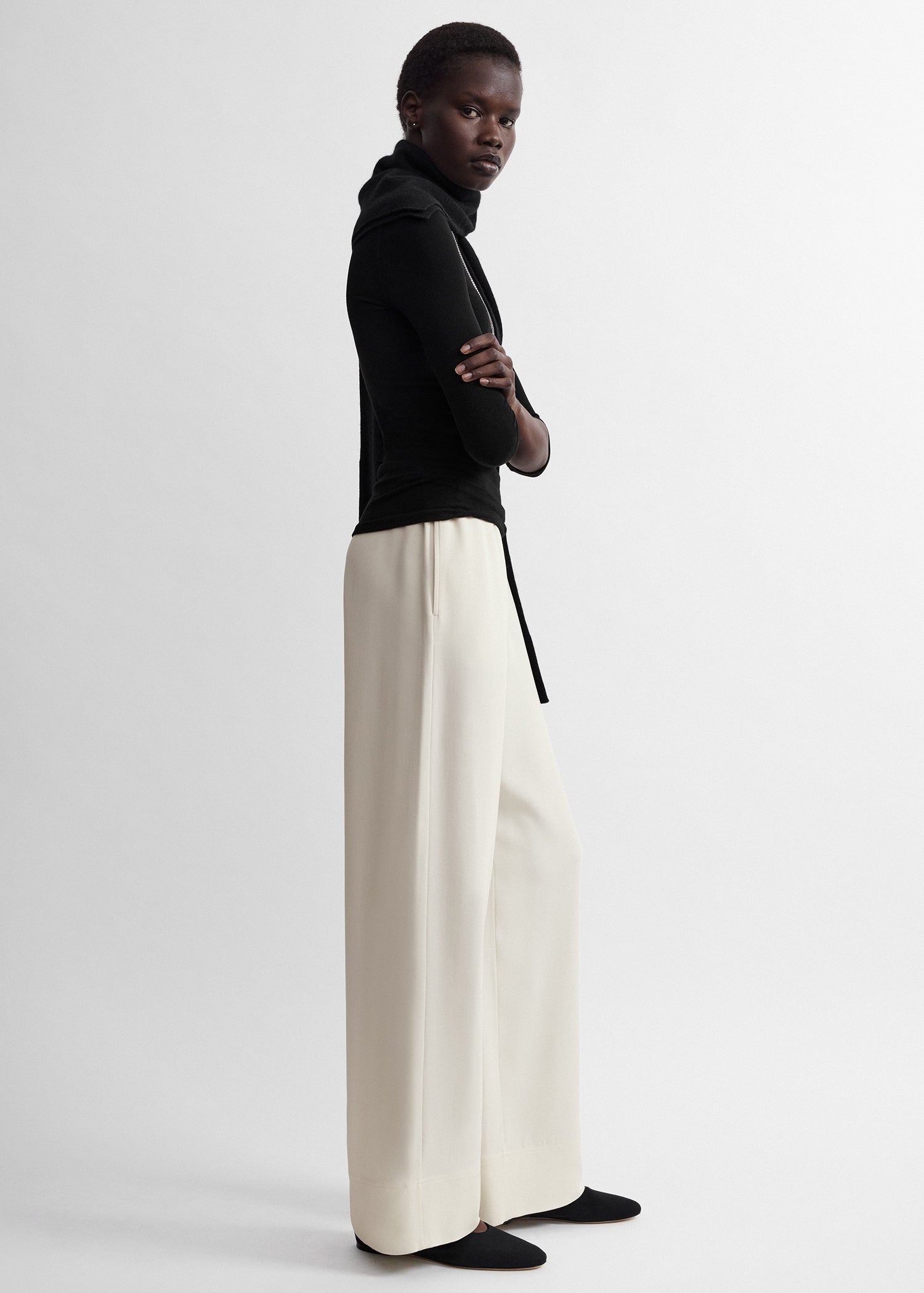 Lounge trousers ecru