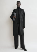 Chintz coat black