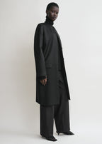 Chintz coat black
