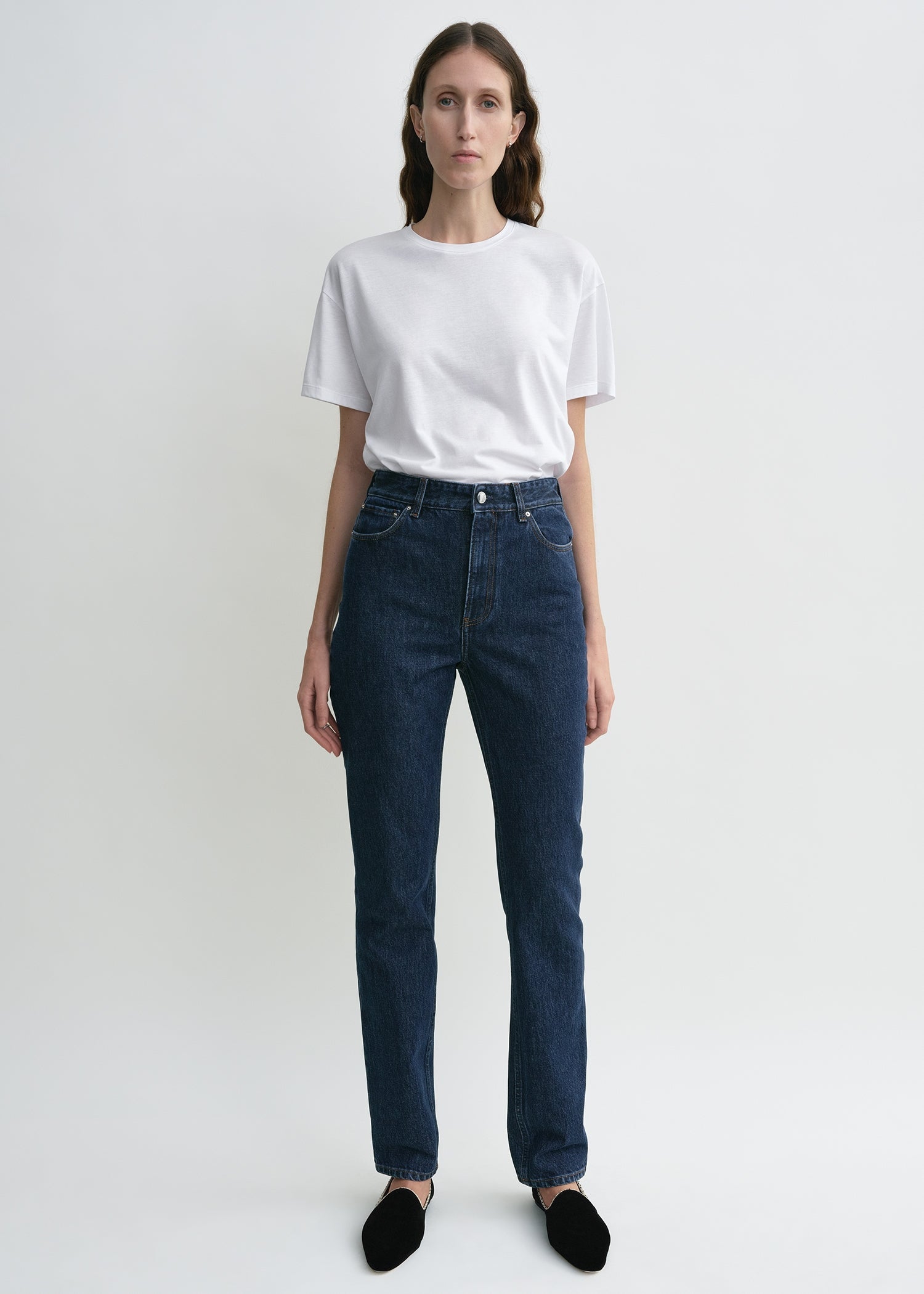 High slim denim indigo - Main Image