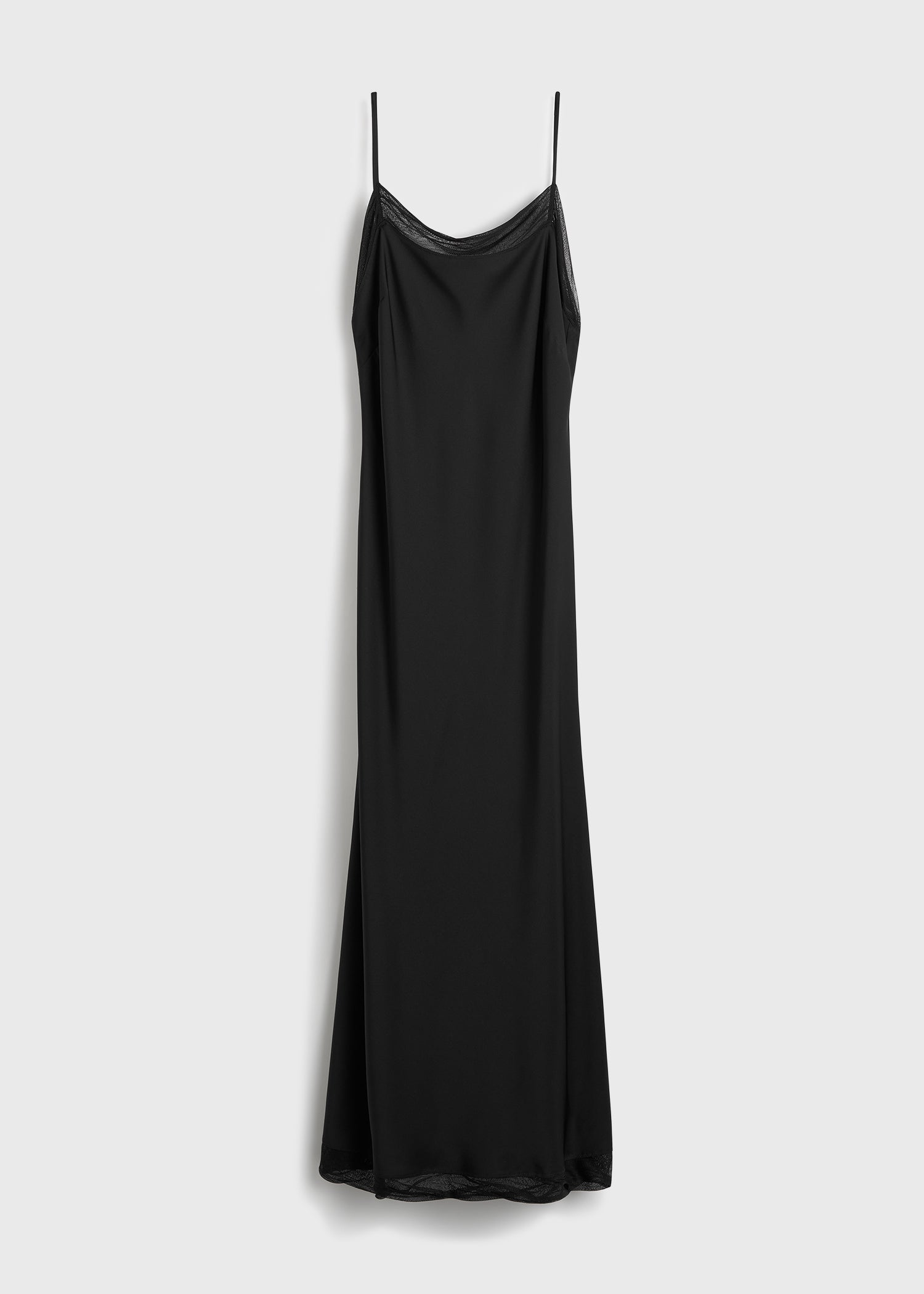 TOTEME - Satin Slip Dress Black - 38 - Women TOTEME - Satin Slip Dress Black - 38 - Women