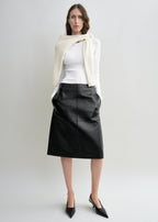 Compact cotton top white