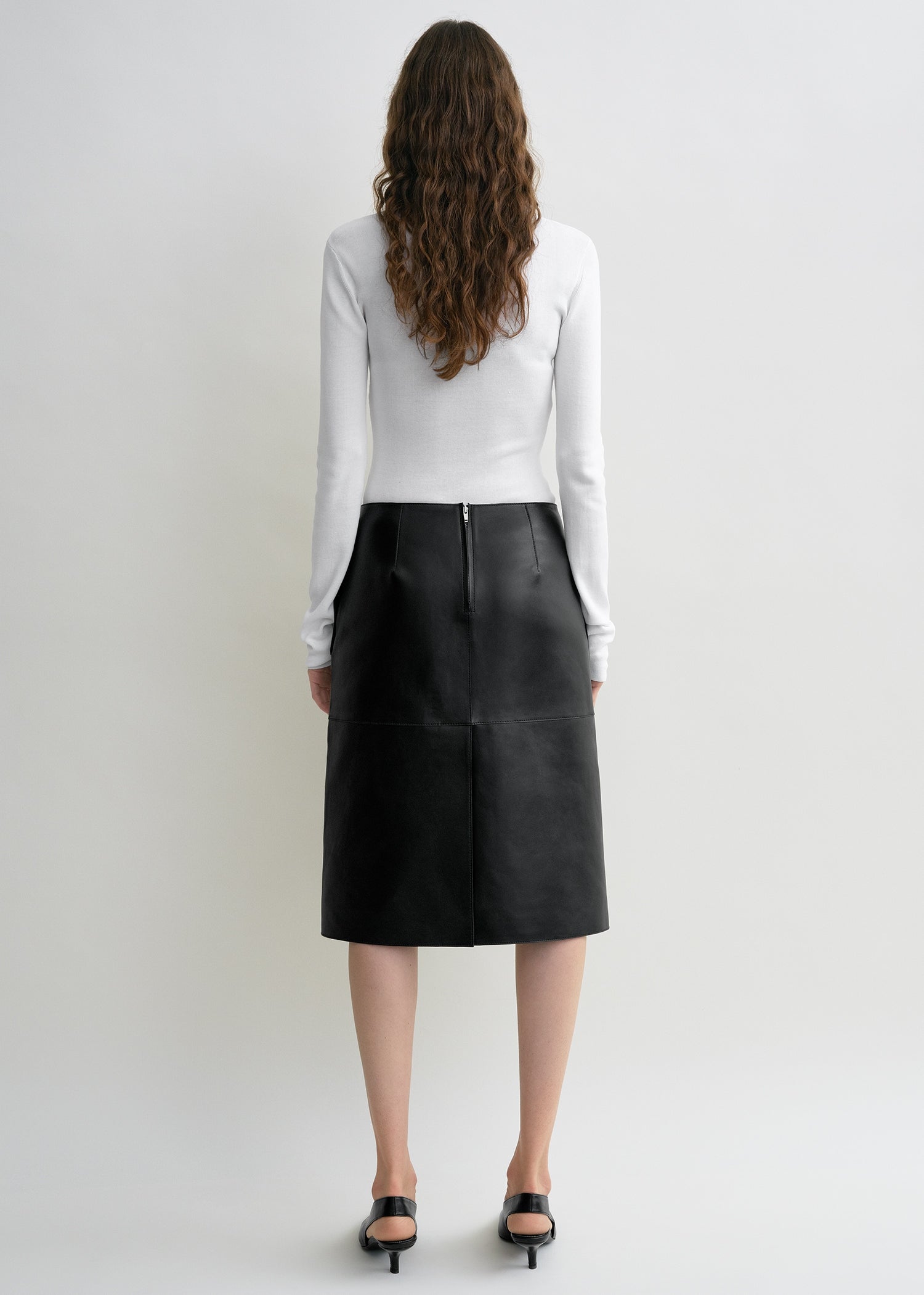 Compact cotton top white – TOTEME