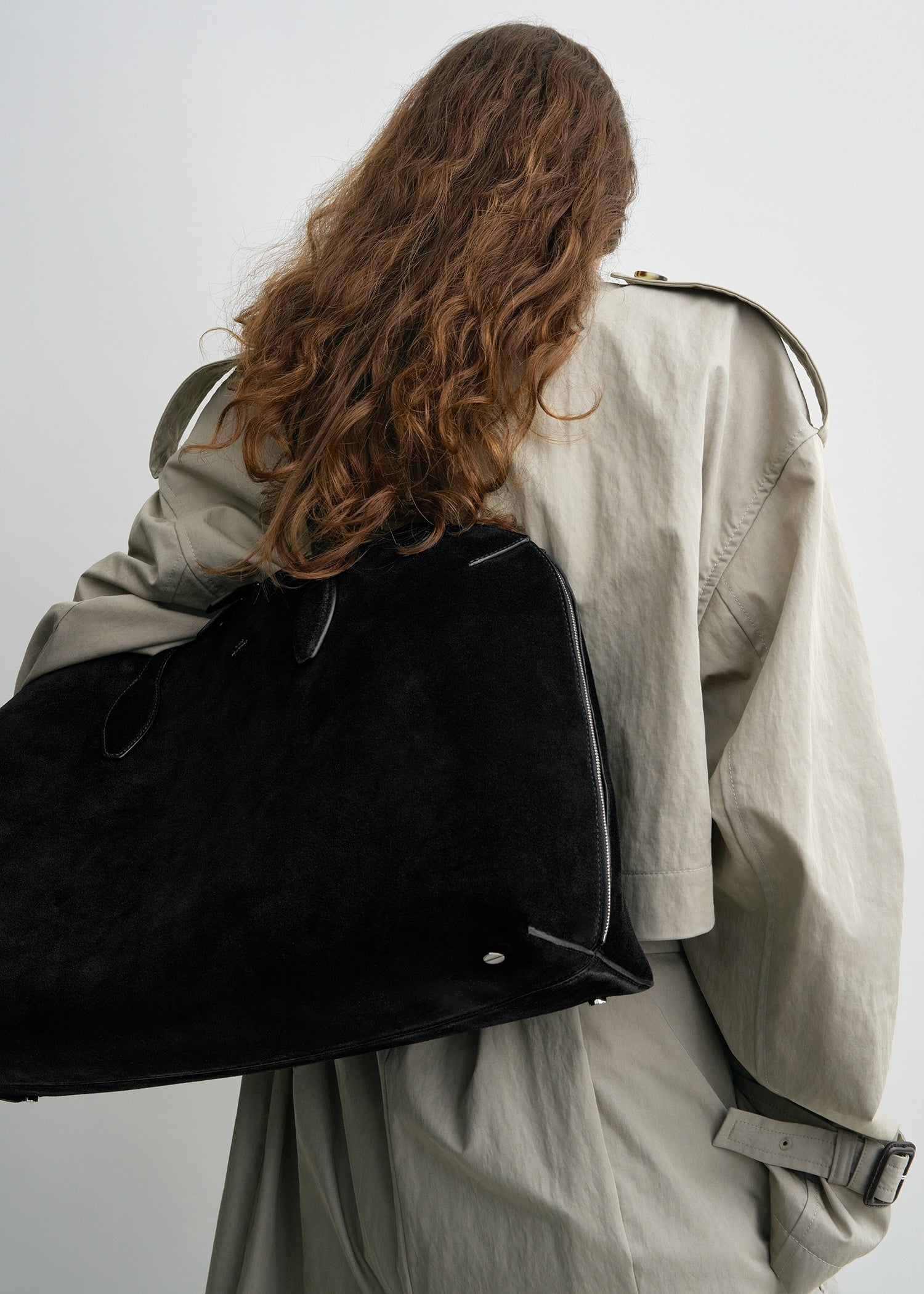 Crisp summer trench clay petite