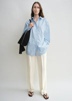 Classic tumbled shirt sky