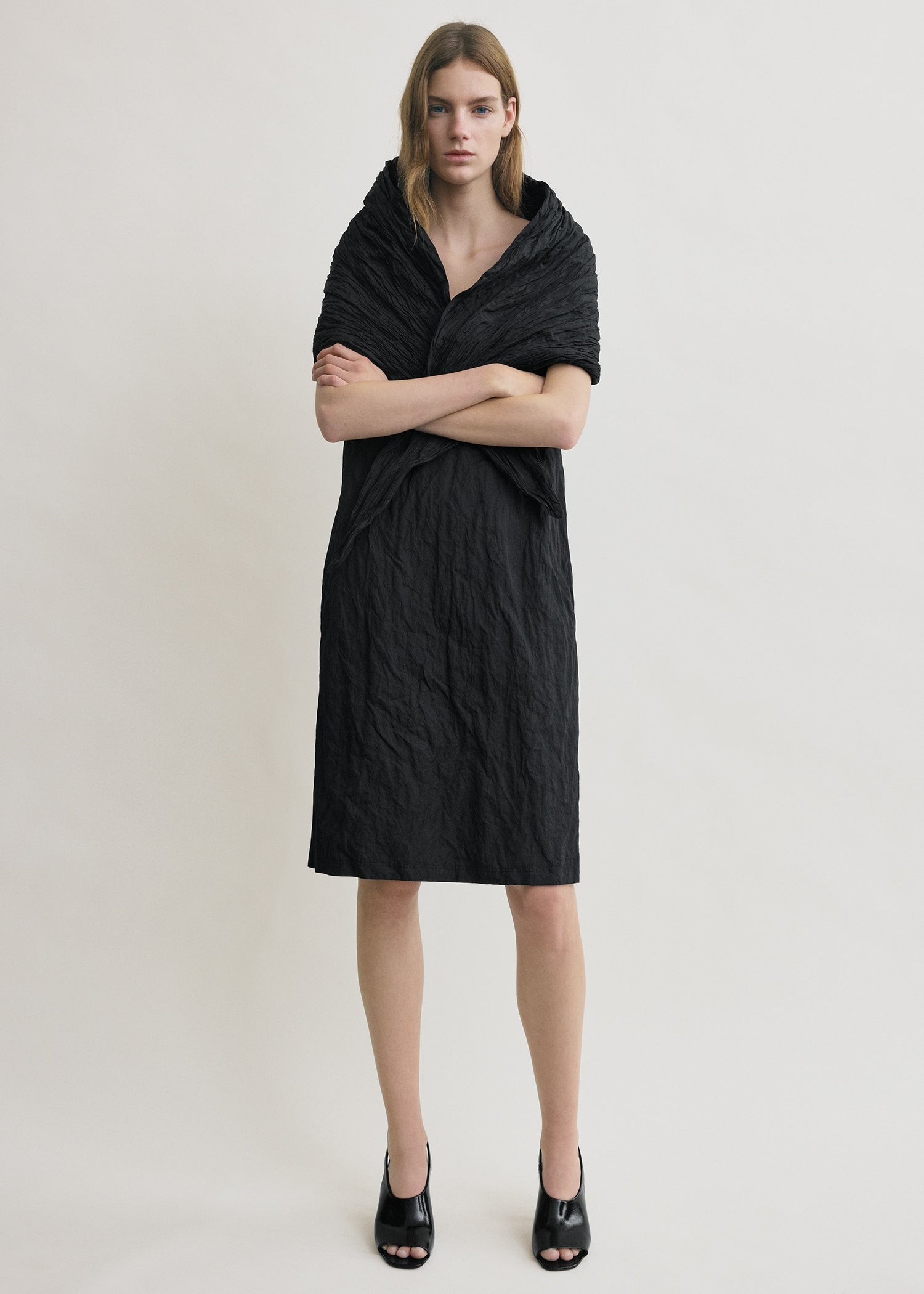 Big scarf black