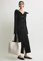 Roam leather tote stone - Preorder