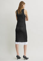TOTEME - Mohair knit tank dress Black - L - Women TOTEME - Mohair knit tank dress Black - L - Women