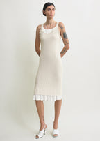 Toteme - Mohair Knit Tank dress off-white - S - Women Toteme - Mohair Knit Tank dress off-white - S - Women