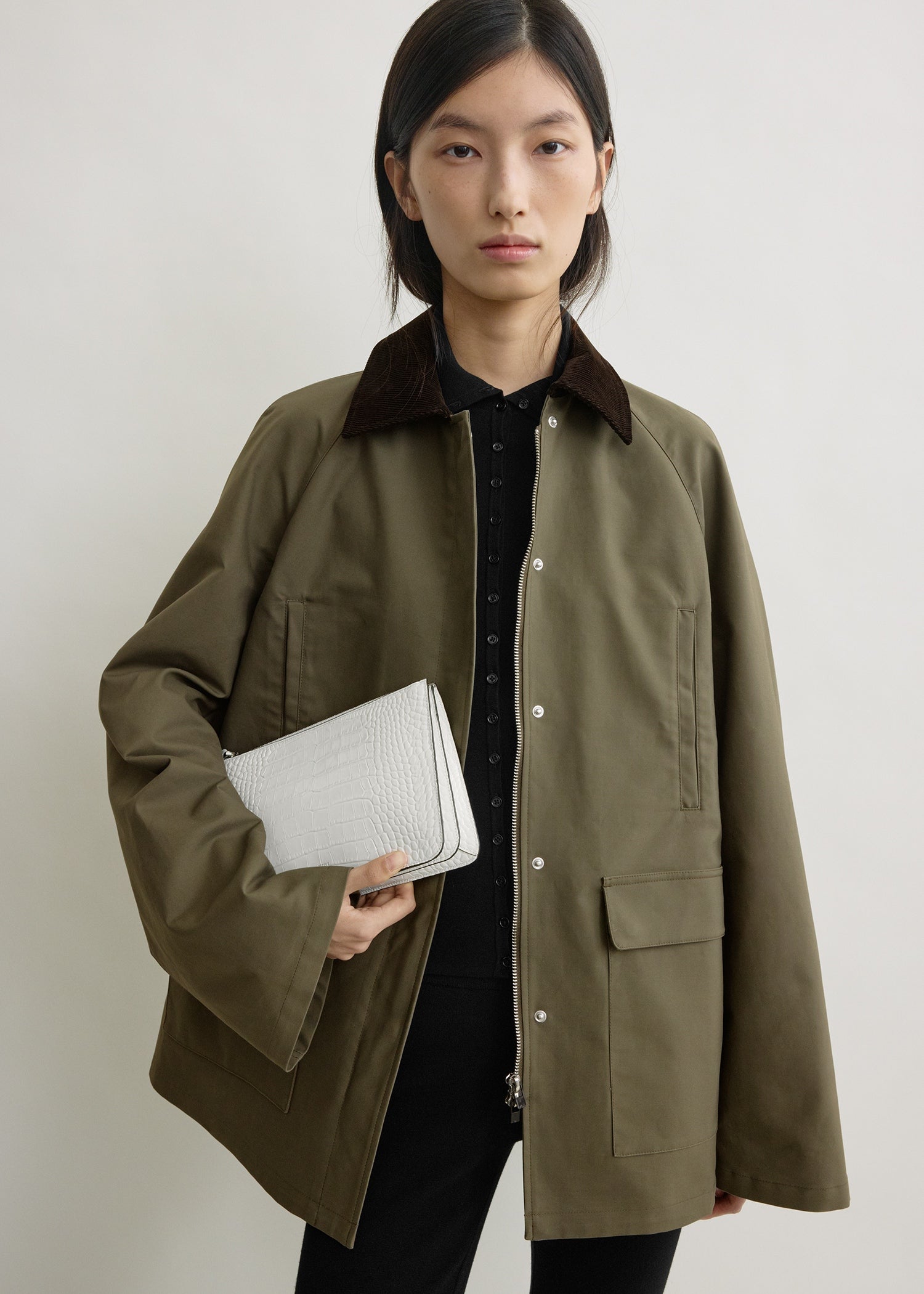 Summer country jacket khaki from Toteme - $880