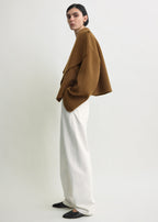 Signature doublé jacket tobacco