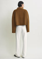 Signature doublé jacket tobacco