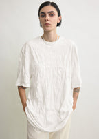Relaxed tee dress off-white