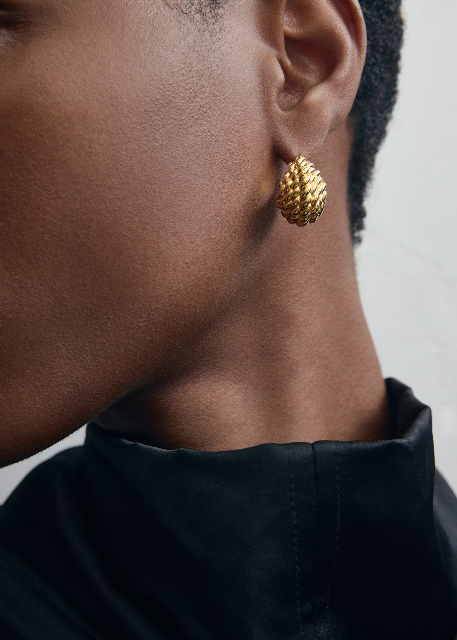 Rope hoops gold