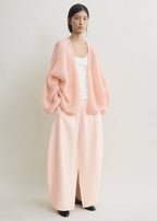 Puffed cardigan bloom