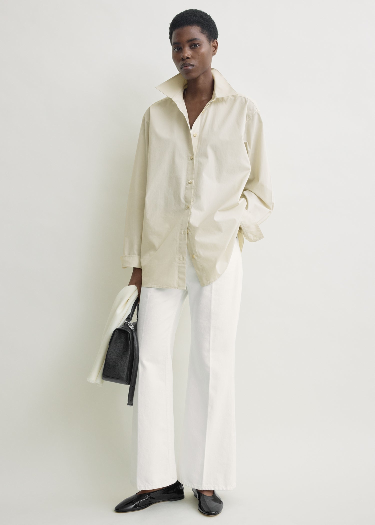 Classic tumbled shirt pebble