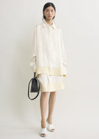 Soft tuxedo shirt white