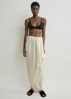Scoop bikini top black