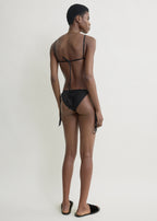Scoop bikini bottoms black
