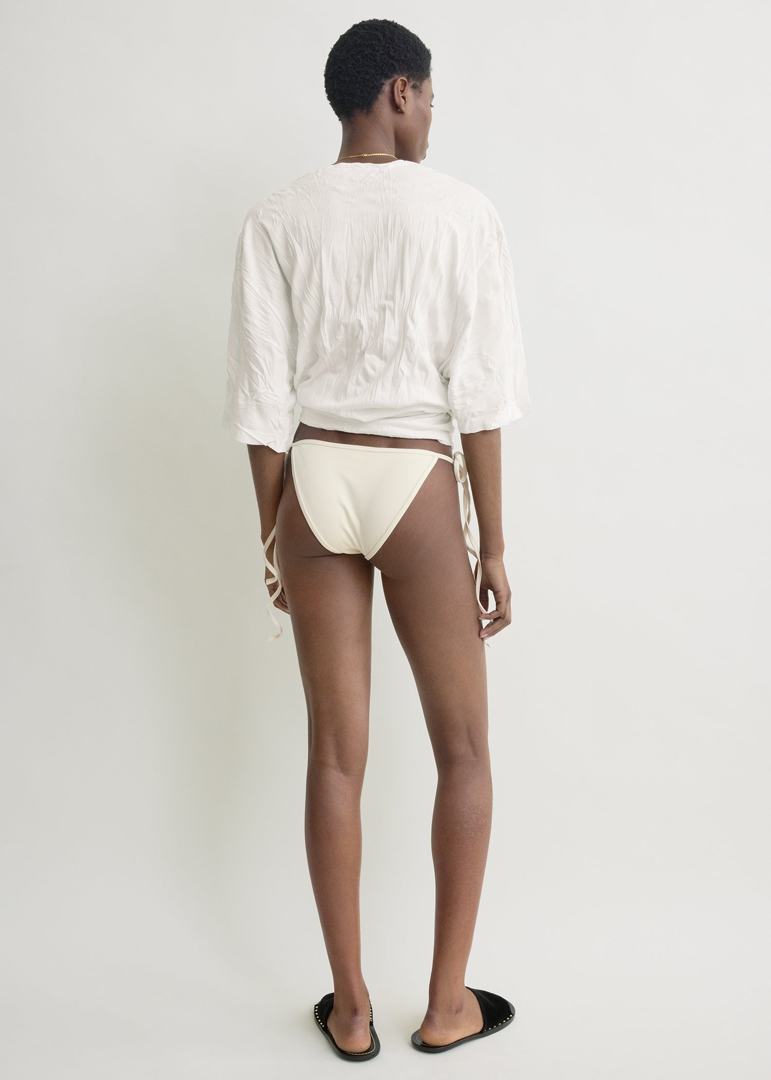 Scoop bikini bottoms ecru
