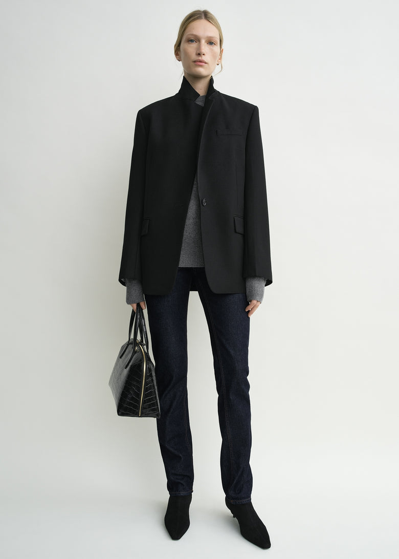 Tailored blazer black