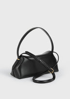 T-lock leather shoulder black