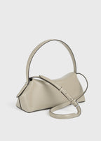 T-lock leather shoulder fawn