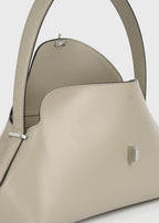 T-lock leather shoulder fawn