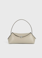 T-lock leather shoulder fawn