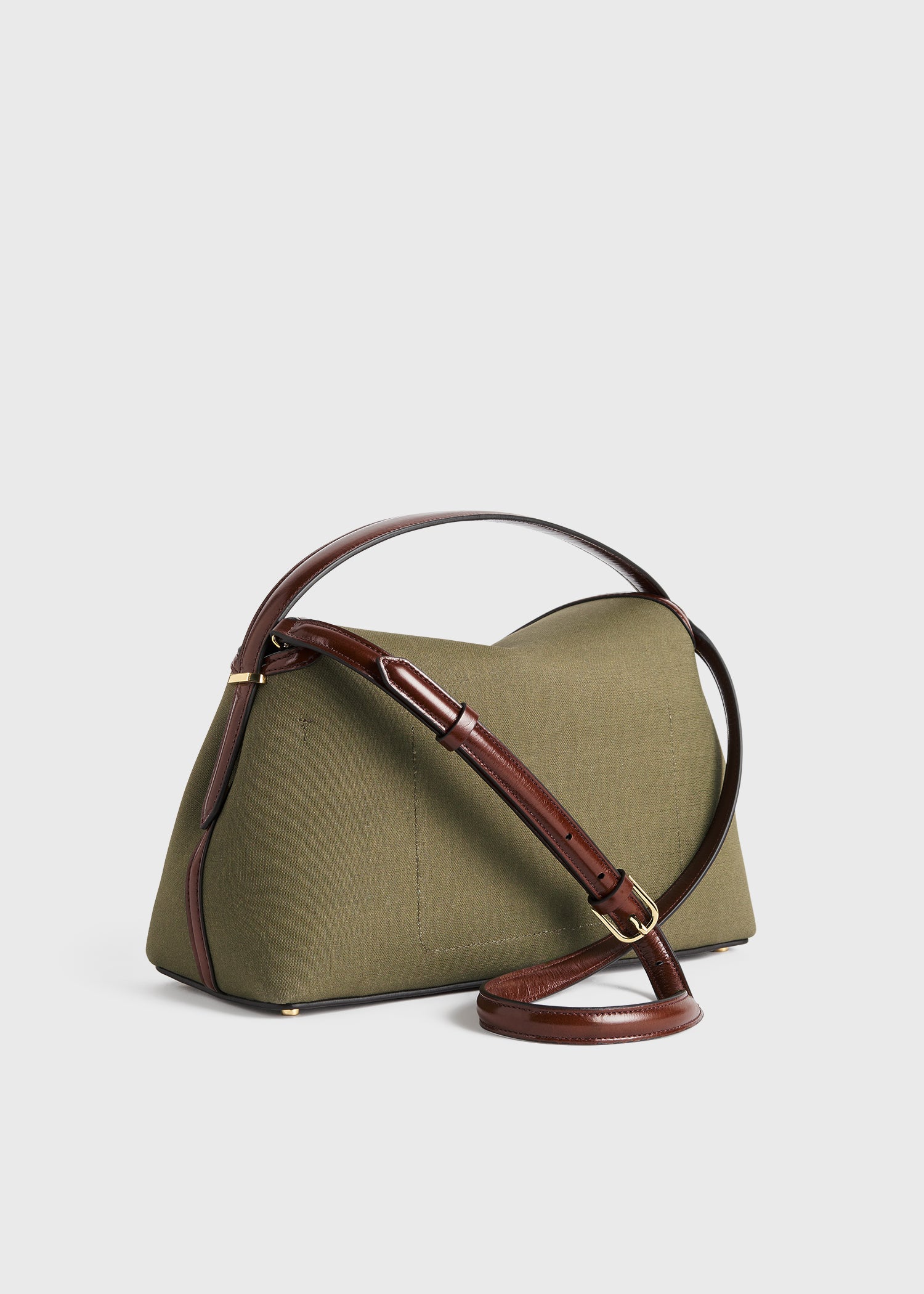 T-lock canvas top handle khaki green