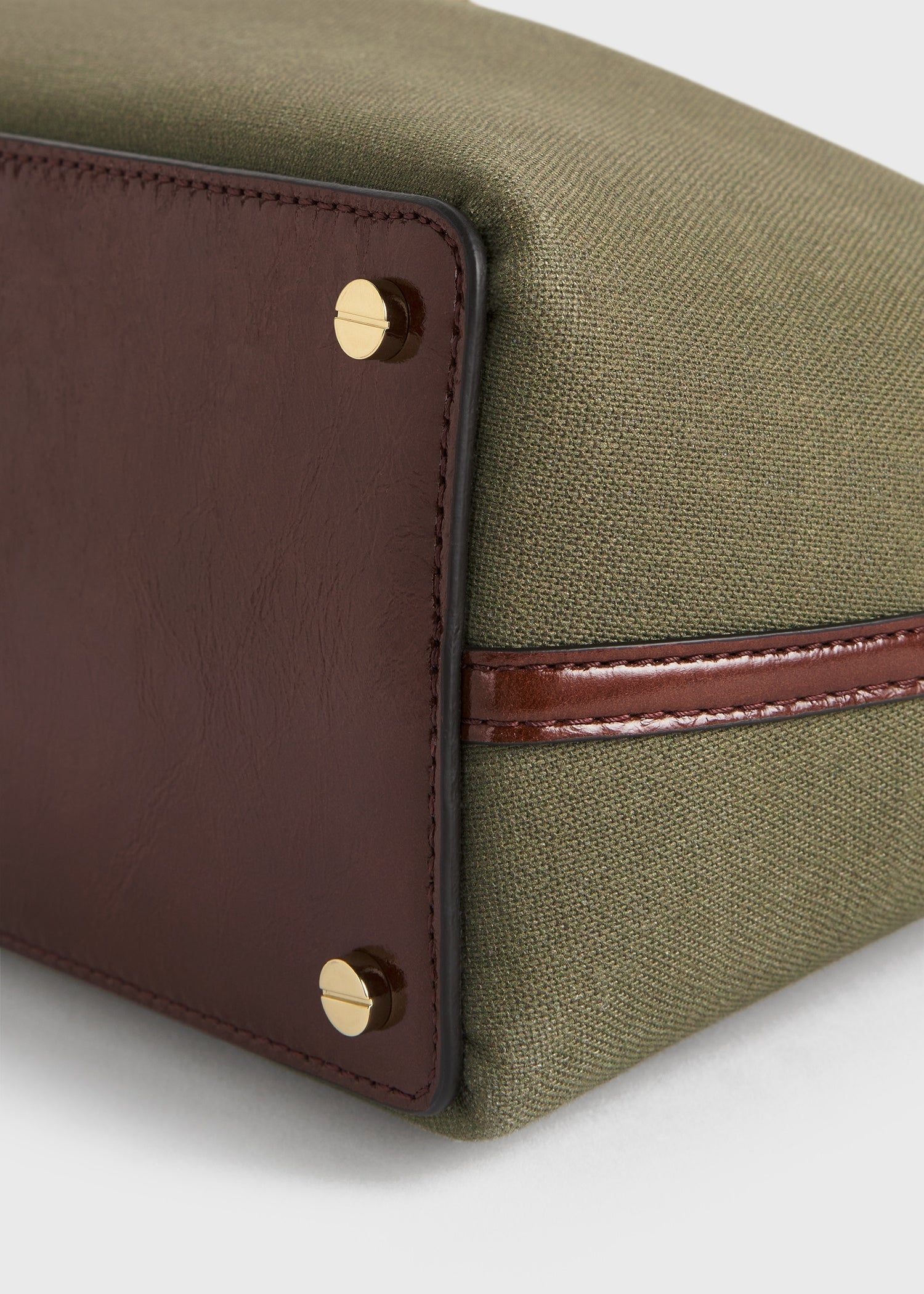 T-lock canvas top handle khaki green