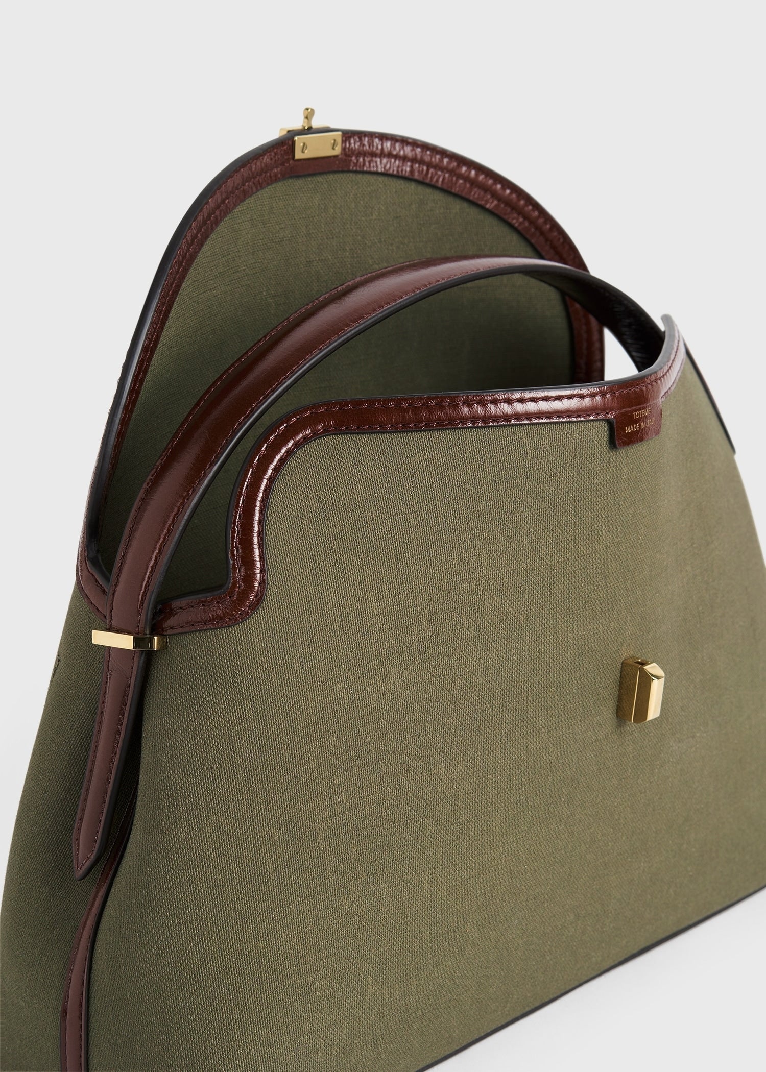 T-lock canvas top handle khaki green
