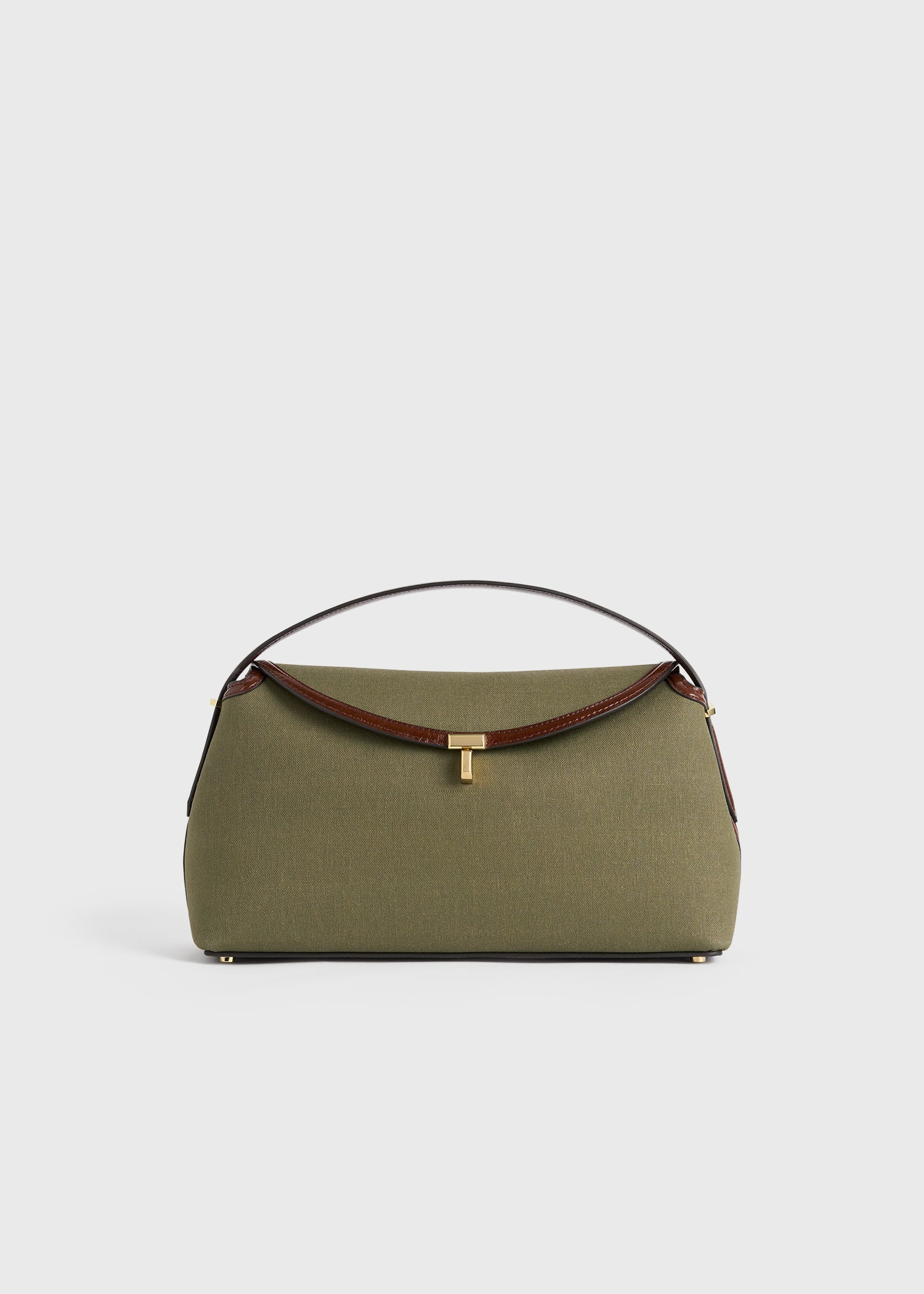 T-lock canvas top handle khaki green