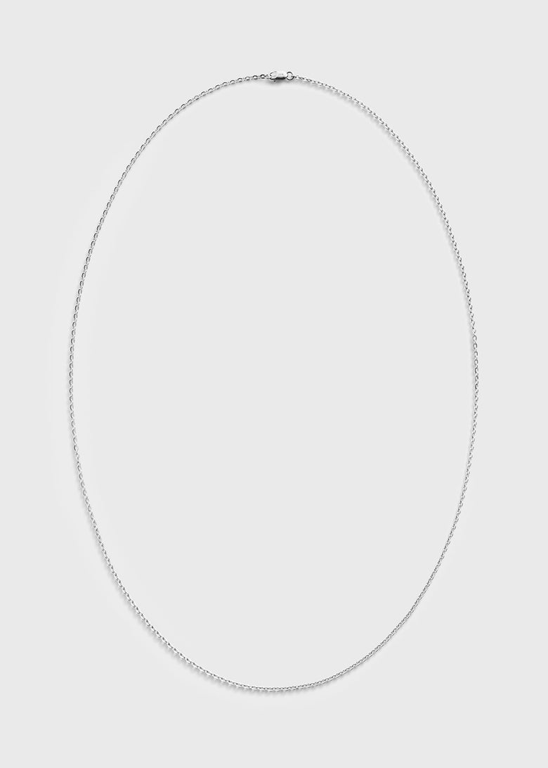 Forzatina necklace 18kt white gold