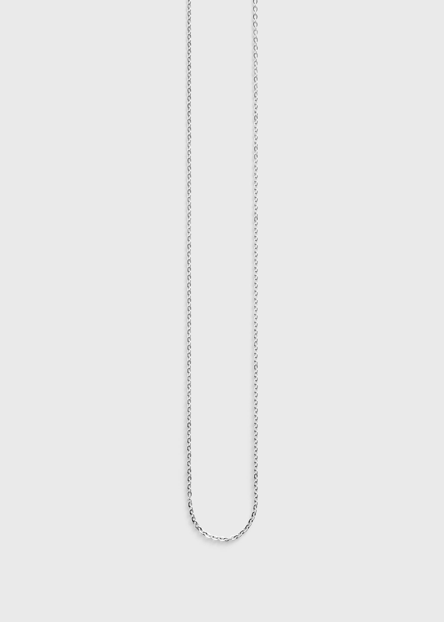Forzatina necklace 18kt white gold