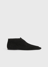 Loafer boots black